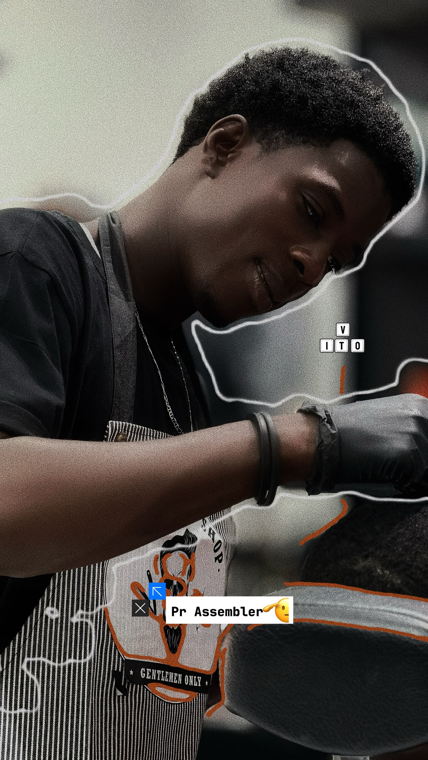 Vito, coiffeur chez 221 Sen Barber